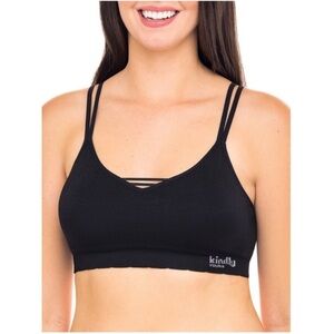 Kindly Yours Bralette Black Adjustable Strap Bra